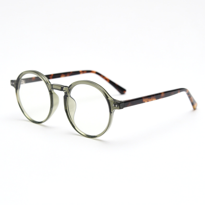 Arden Round Full-Rim Eyeglasses