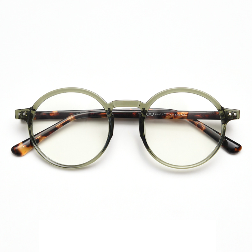 Arden Round Full-Rim Eyeglasses