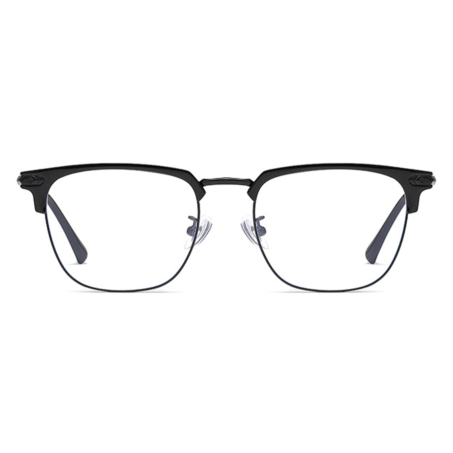 Wizard Browline Semi-Rimless Eyeglasses