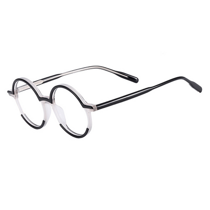 Kiel Round Full-Rim Eyeglasses