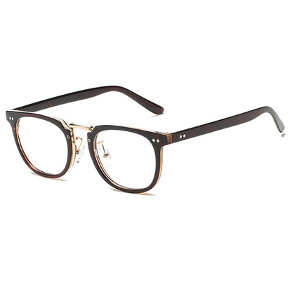 Enoch Square Full-Rim Eyeglasses