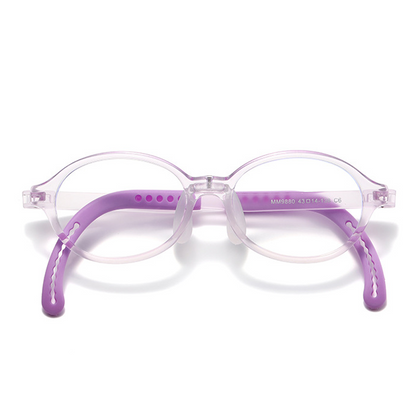 Gizmo Oval Full-Rim Eyeglasses