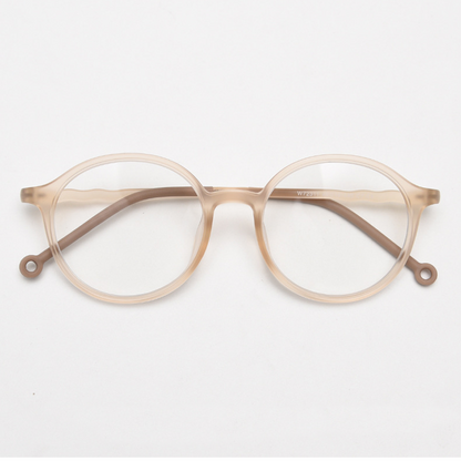 Amia Round Full-Rim Eyeglasses