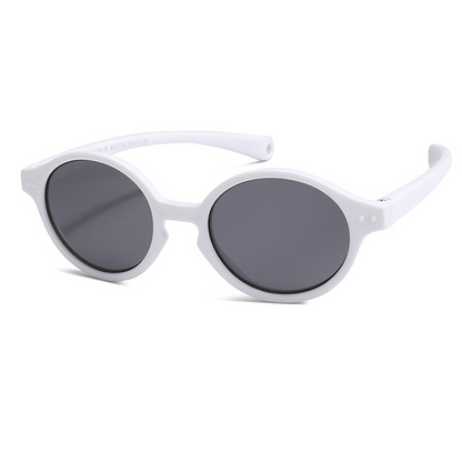 Origami Round Full-Rim Polarized Sunglasses