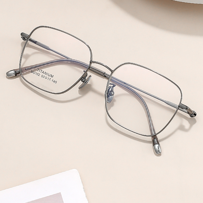 Skyler Square Full-Rim Eyeglasses
