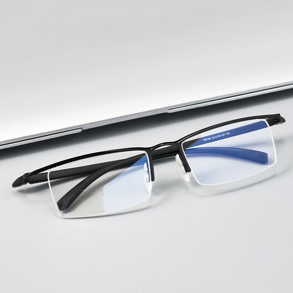 Headliner Browline Semi-Rimless Eyeglasses