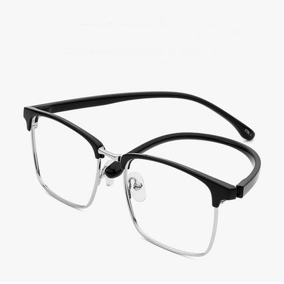 Komorebi Browline Semi-Rimless Eyeglasses