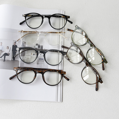 Movement Round Full-Rim Eyeglasses