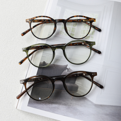 Movement Round Full-Rim Eyeglasses