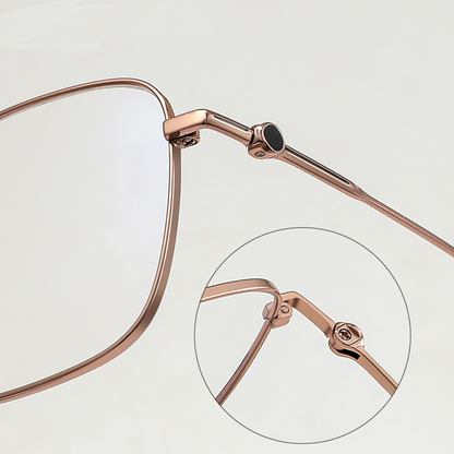 Skyler Square Full-Rim Eyeglasses