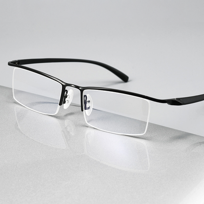 Headliner Browline Semi-Rimless Eyeglasses