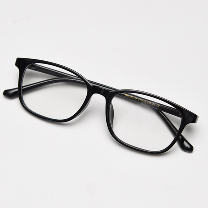 Ember Rectangle Full-Rim Eyeglasses