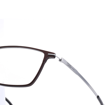 Quill Rectangle Full-Rim Eyeglasses