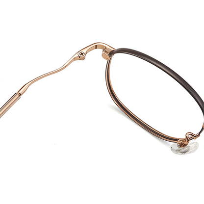 Osten Oval Full-Rim Eyeglasses