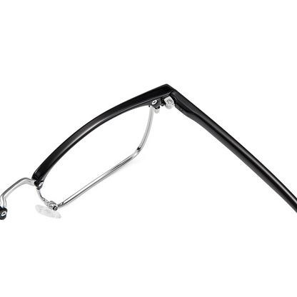 Komorebi Browline Semi-Rimless Eyeglasses