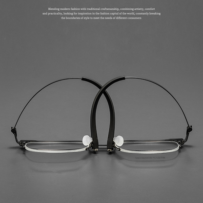 Catch Browline Semi-Rimless Eyeglasses