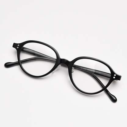 Amity Oval Full-Rim Eyeglasses