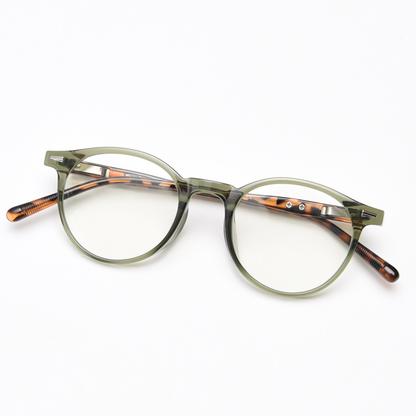 Movement Round Full-Rim Eyeglasses