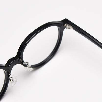 Amity Oval Full-Rim Eyeglasses