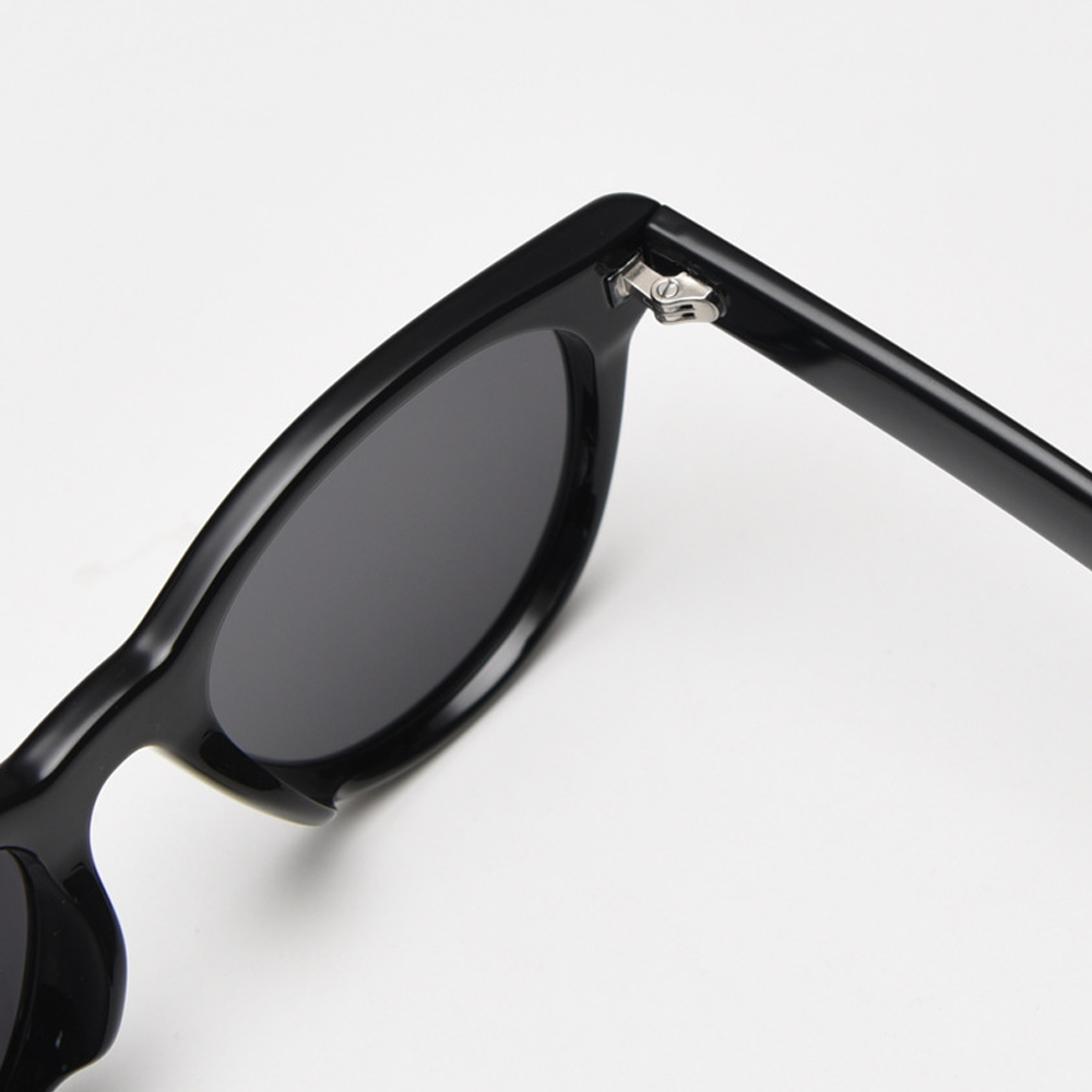 Wayfarer Round Full-Rim Polarized Sunglasses