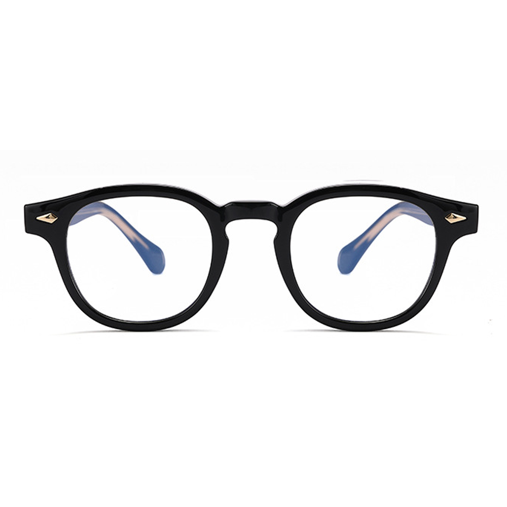Coexist Round Semi-Rimless Eyeglasses