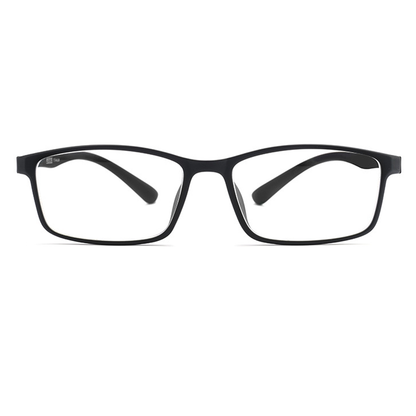 Persea Rectangle Full-Rim Reading Eyeglasses