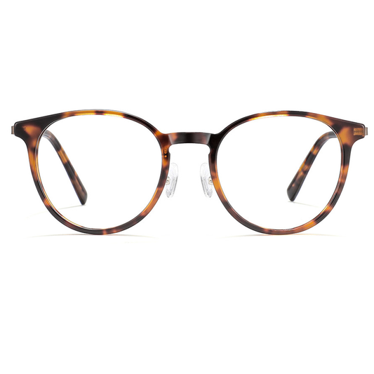 Attitude Round Full-Rim Eyeglasses