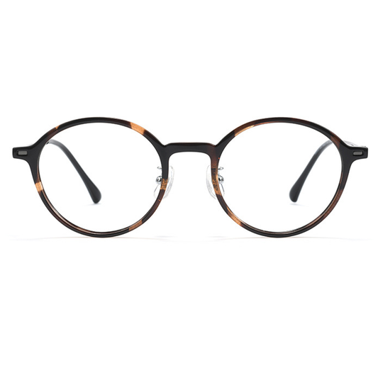 Affections Round Full-Rim Eyeglasses
