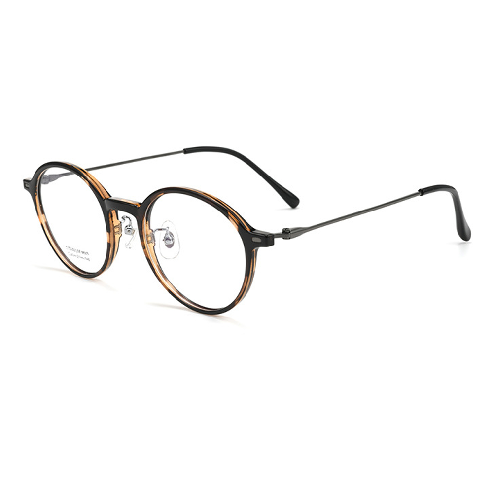 Affections Round Full-Rim Eyeglasses