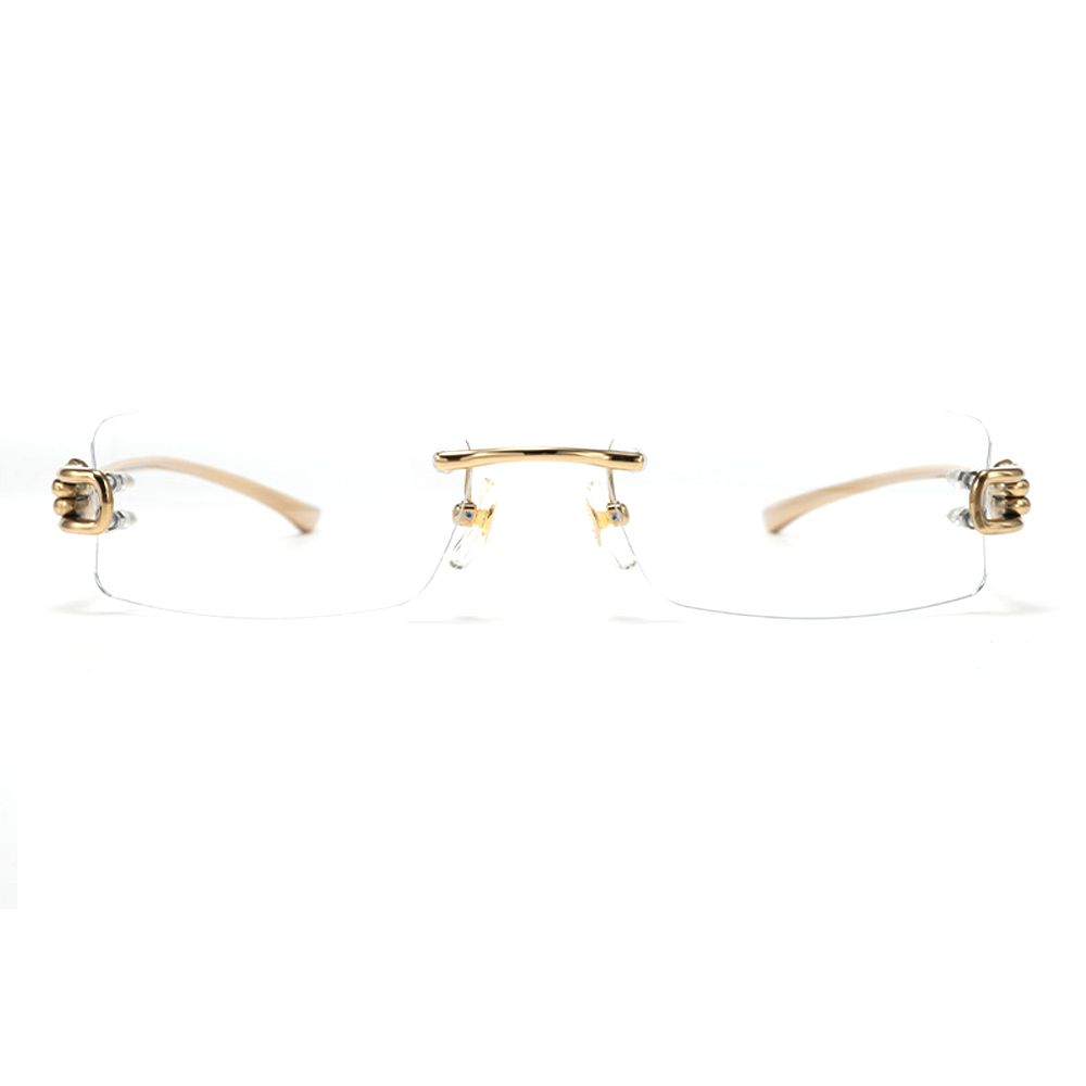 Algorithm Rectangle Rimless Eyeglasses