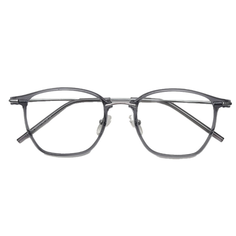 Etymology Square Full-Rim Eyeglasses