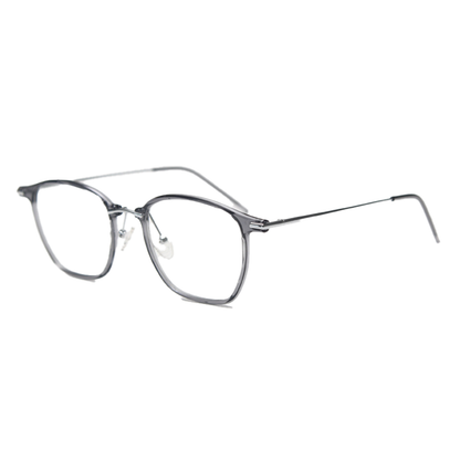 Etymology Square Full-Rim Eyeglasses
