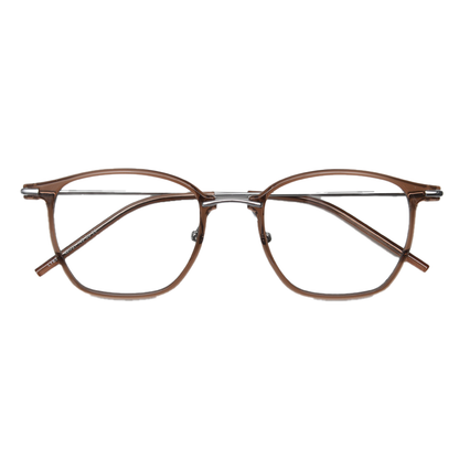 Etymology Square Full-Rim Eyeglasses