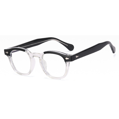 Coexist Round Semi-Rimless Eyeglasses