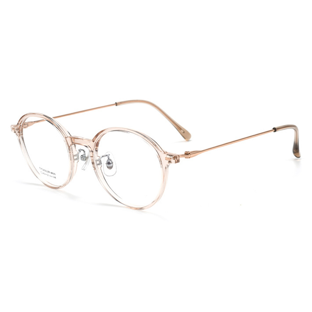 Affections Round Full-Rim Eyeglasses