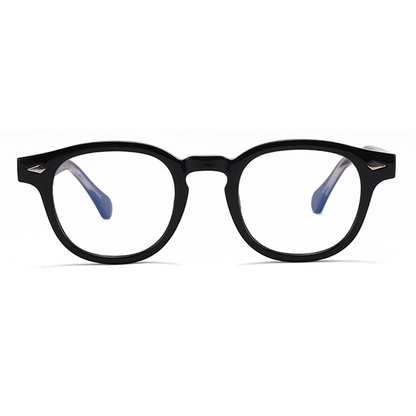 Coexist Round Semi-Rimless Eyeglasses