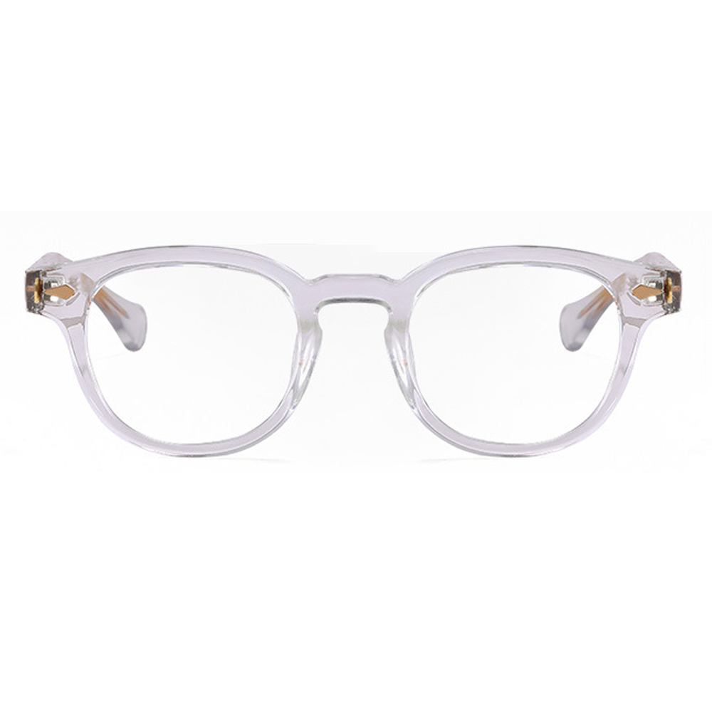 Coexist Round Semi-Rimless Eyeglasses