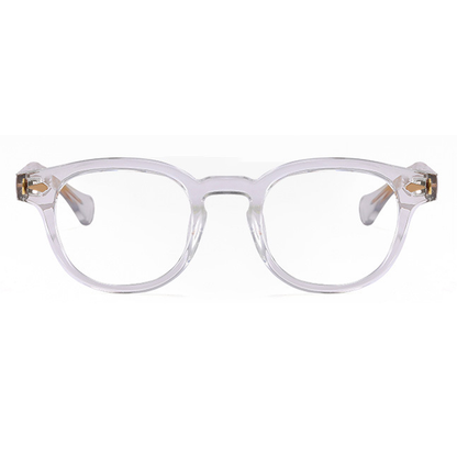 Coexist Round Semi-Rimless Eyeglasses