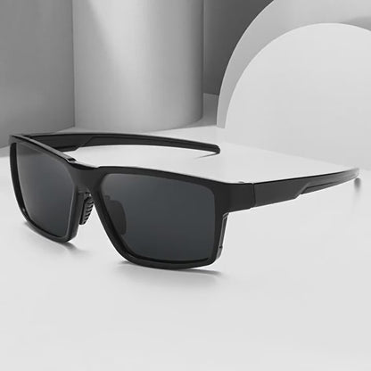 David Square Full-Rim Polarized Sunglasses