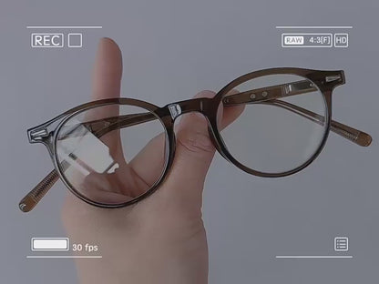 Movement Round Full-Rim Eyeglasses