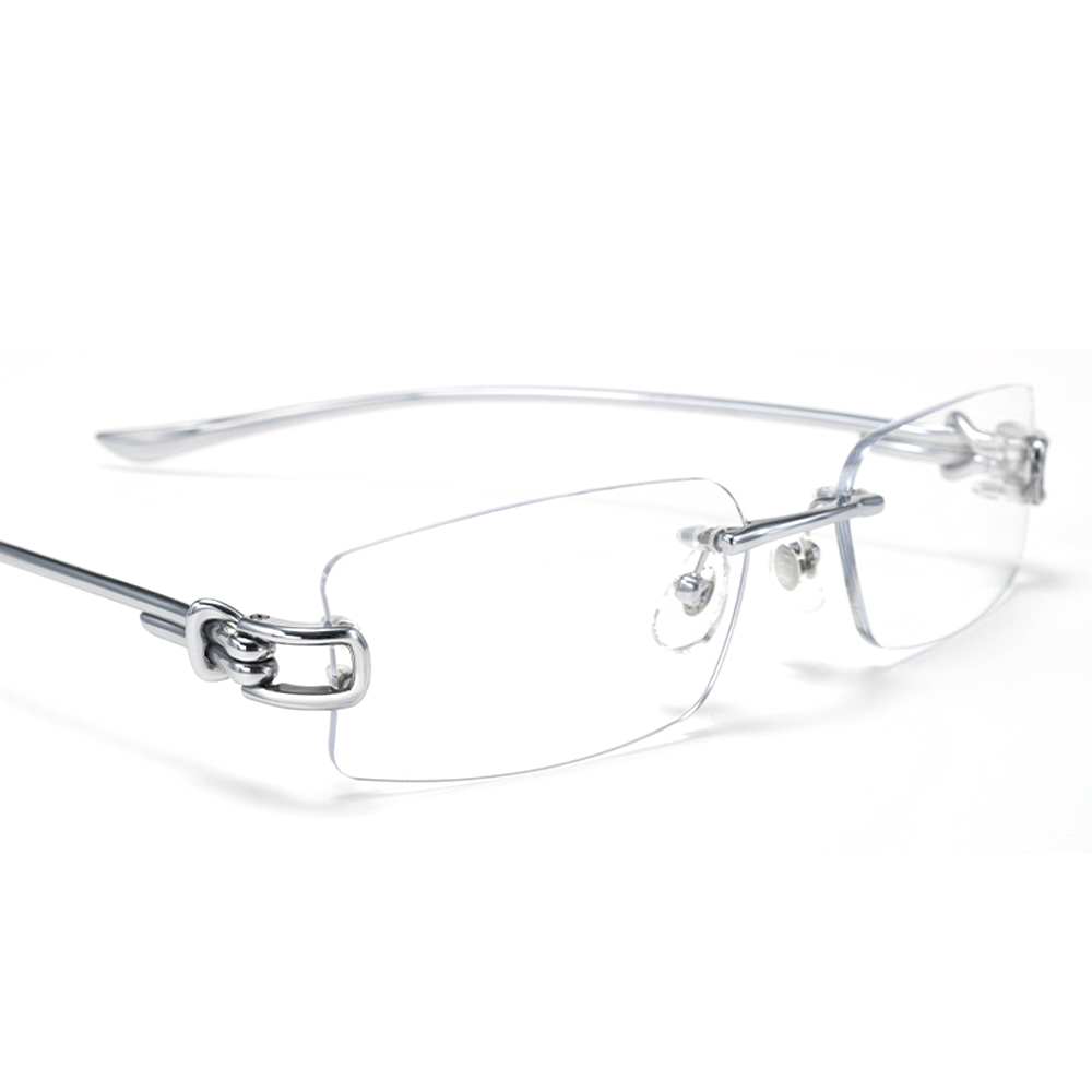 Algorithm Rectangle Rimless Eyeglasses