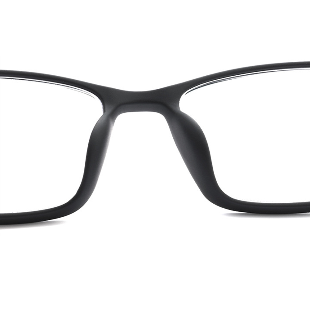 Persea Rectangle Full-Rim Reading Eyeglasses