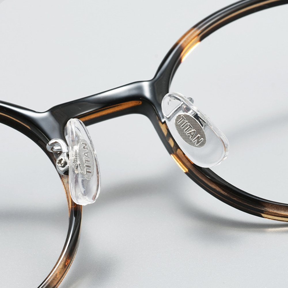 Affections Round Full-Rim Eyeglasses
