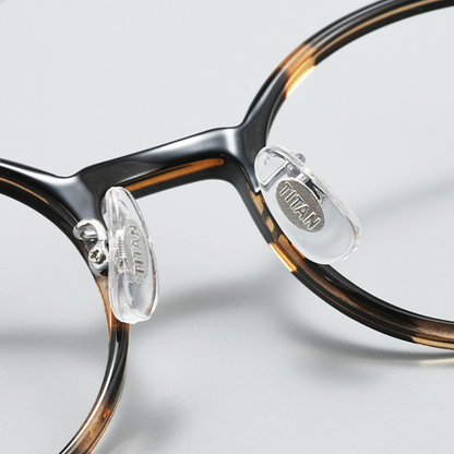 Affections Round Full-Rim Eyeglasses