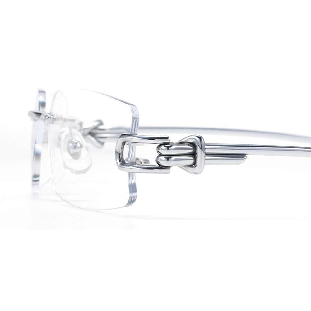 Algorithm Rectangle Rimless Eyeglasses