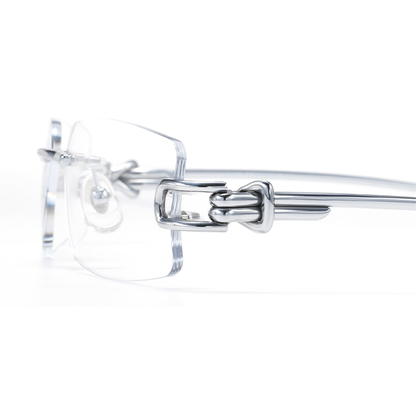 Algorithm Rectangle Rimless Eyeglasses