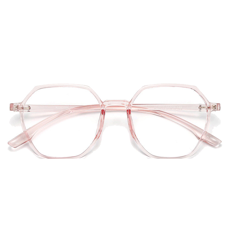 Apricus Geometric Full-Rim Eyeglasses