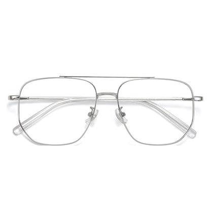 Cabrini Aviator Full-Rim Eyeglasses