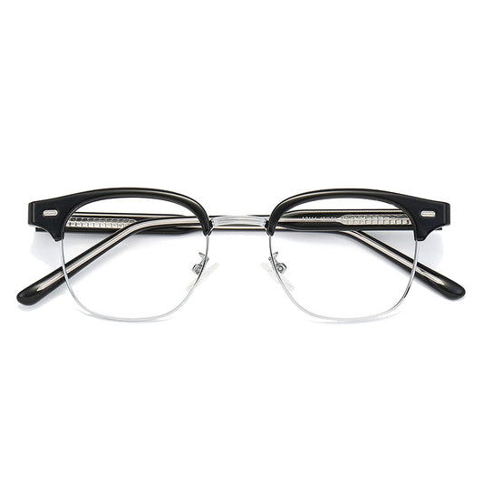 Mandi Browline Semi-Rimless Eyeglasses