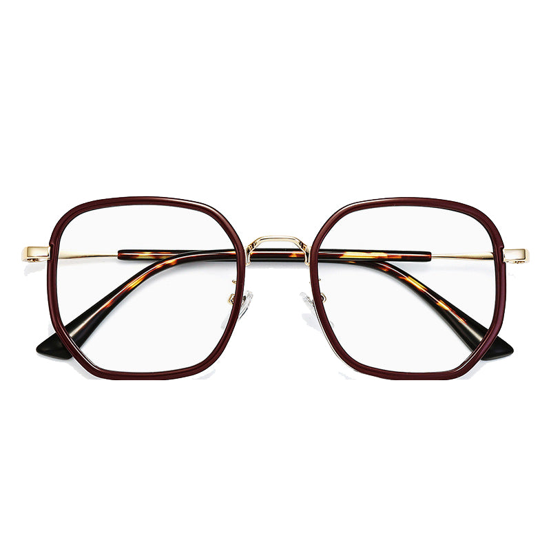 Beckett Geometric Full-Rim Eyeglasses